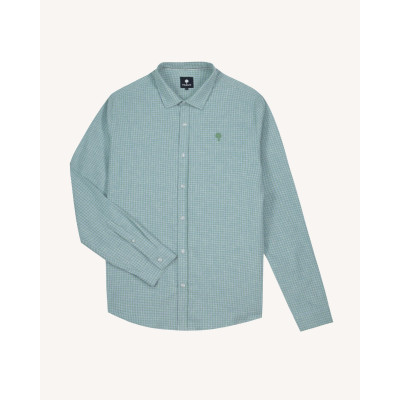 Chemise Faguo Homme IRATY Lagon Cloane Vannes F25SH0106 GRE41