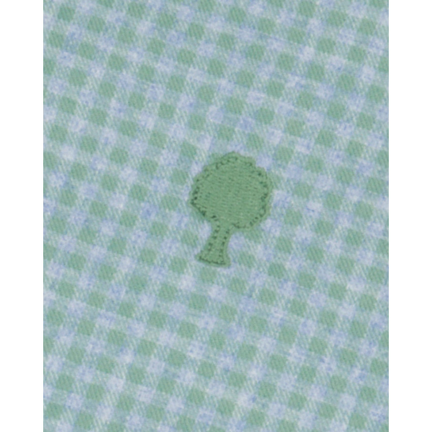 Chemise Faguo Homme IRATY Lagon Cloane Vannes F25SH0106 GRE41