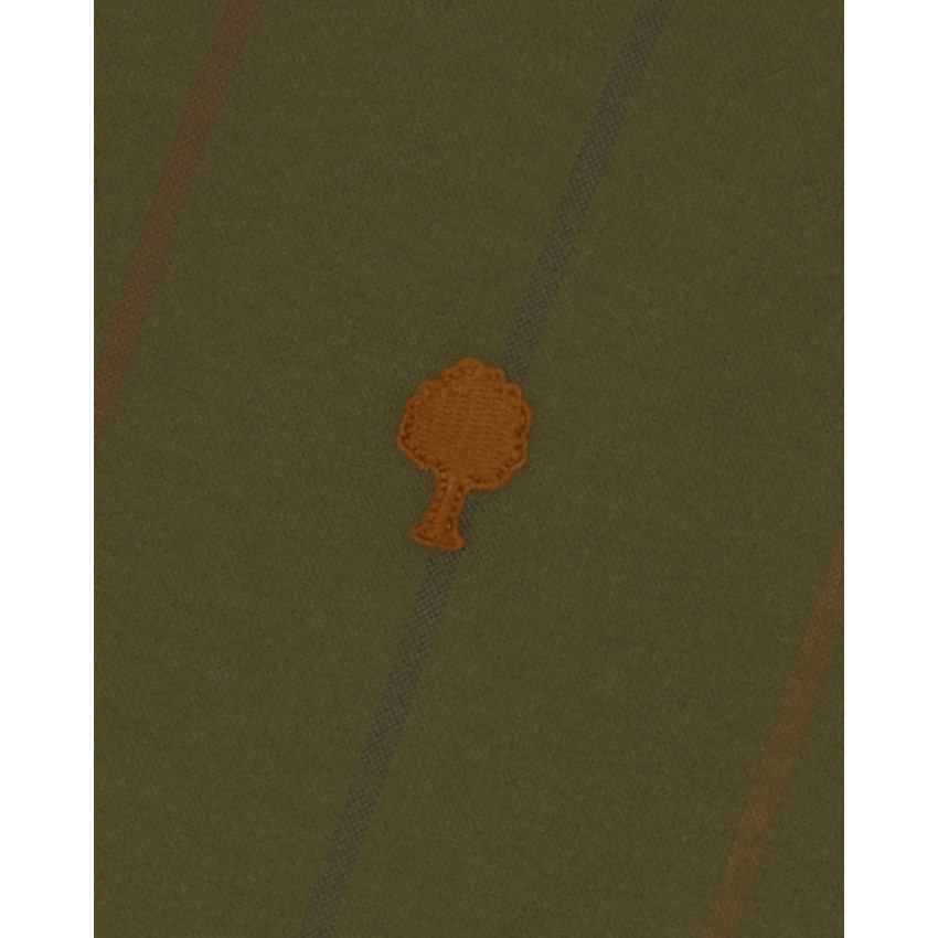 Chemise Faguo Homme IRATY Kaki Cloane Vannes F25SH0107 KAK23