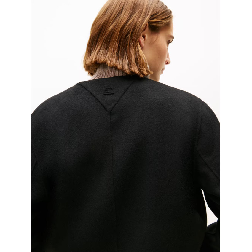 Veste Femme Tommy Hilfiger WOOL BLEND Noir Cloane Vannes WW0WW47446 BDS