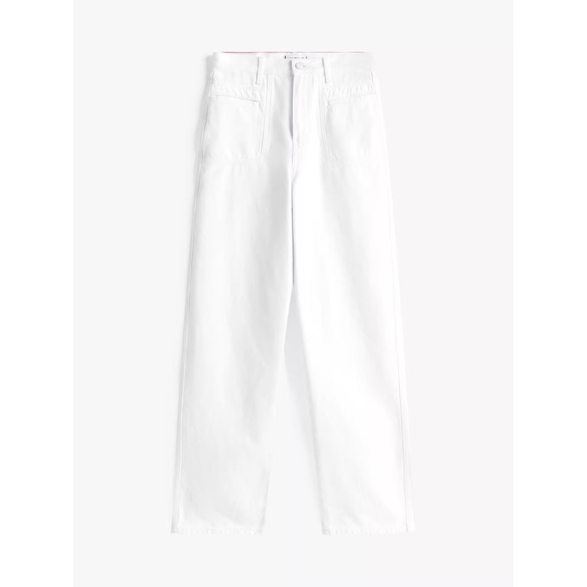 Jeans Tommy Hilfiger Femme DNM Blanc Cloane Vannes WW0WW45677 YBR