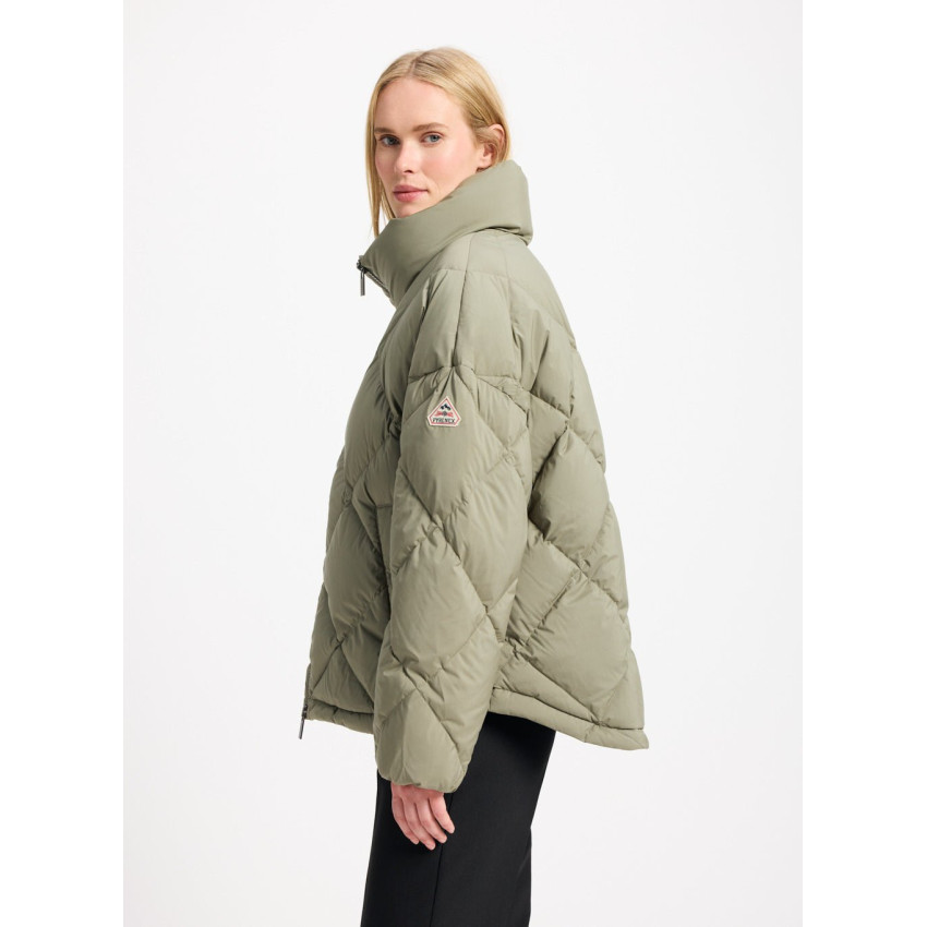 Doudoune Pyrenex Femme ADELE Kaki Clair Cloane Vannes HWY009