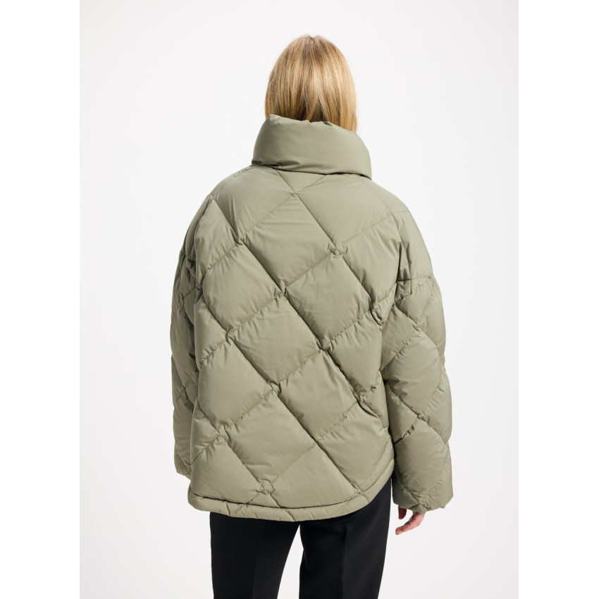 Doudoune Pyrenex Femme ADELE Kaki Clair Cloane Vannes HWY009