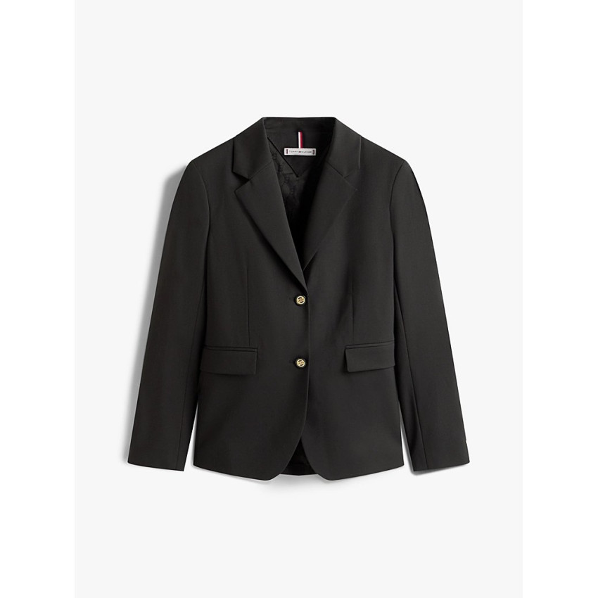 Veste Blazer Tommy Hilfiger Femme TIMELESS Noir Cloane Vannes WW0WW46662 BDS