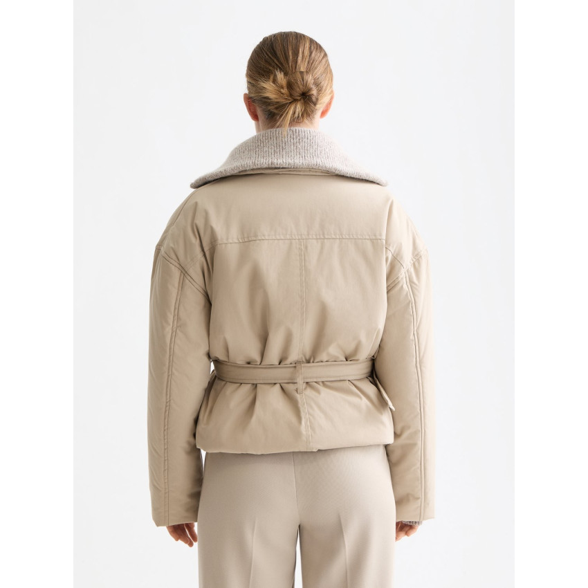 Blouson Femme Scotch & Soda PADDED Beige Cloane Vannes U9G00912T U292