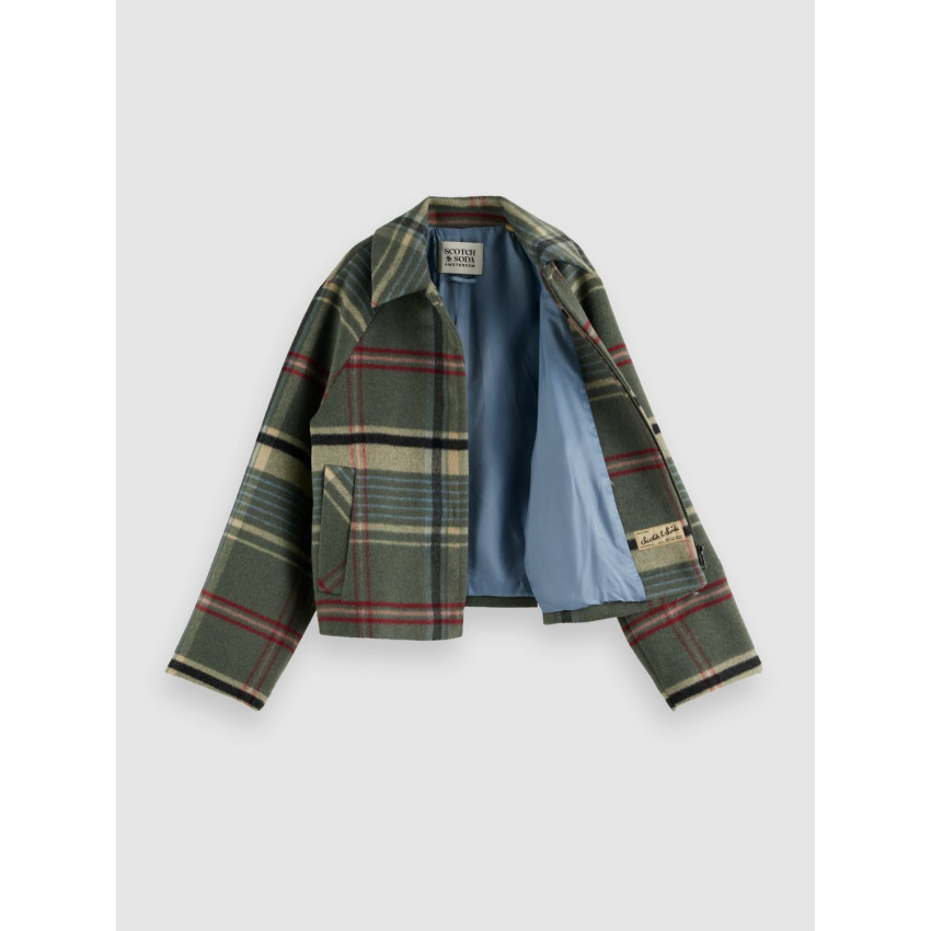 Blouson Scotch & Soda Femme BOXY Kaki Cloane Vannes U9G00906T U371