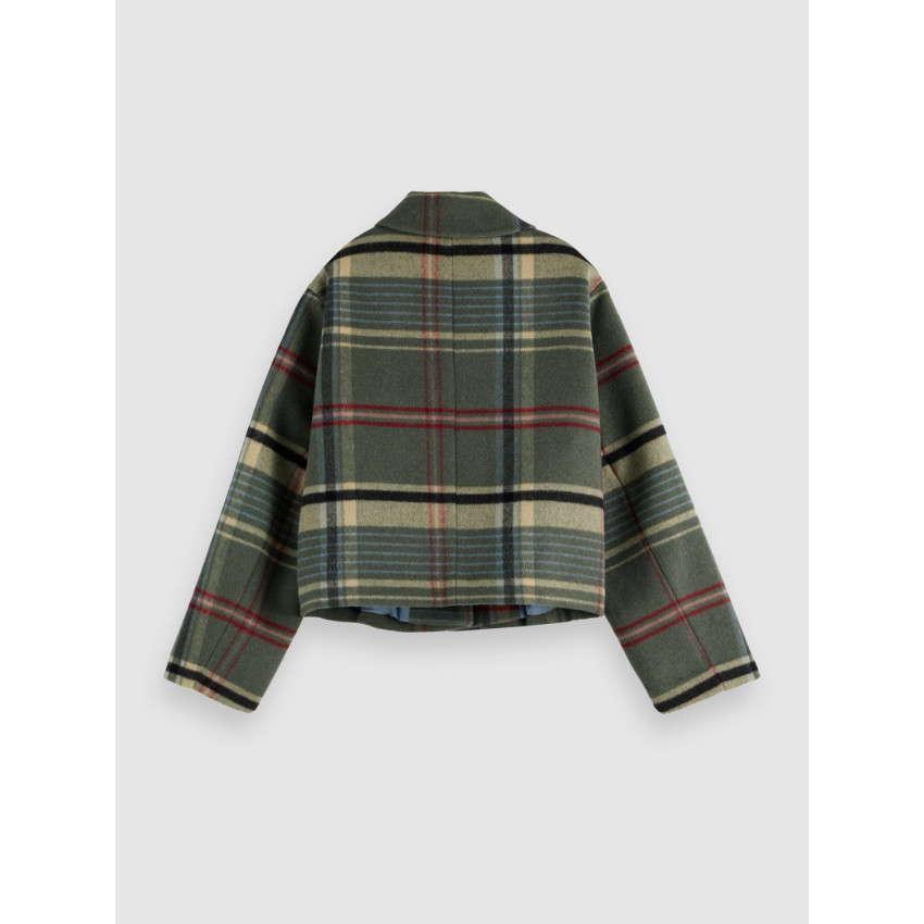 Blouson Scotch & Soda Femme BOXY Kaki Cloane Vannes U9G00906T U371