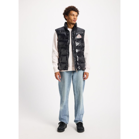 Doudoune Sans Manches mixte JOHN Noir Cloane Vannes JOHN 2 HUY021