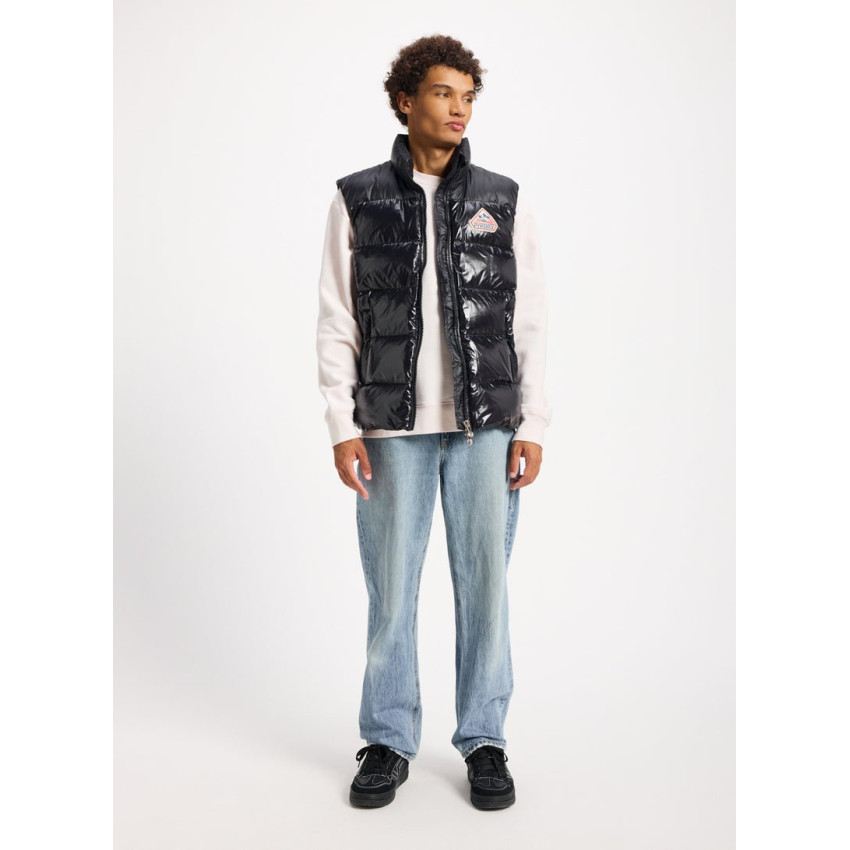 Doudoune Sans Manches mixte JOHN Noir Cloane Vannes JOHN 2 HUY021