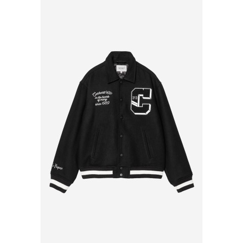 Veste Homme WORLD CLASS VARSITY Noir Cloane Vannes I035432 89