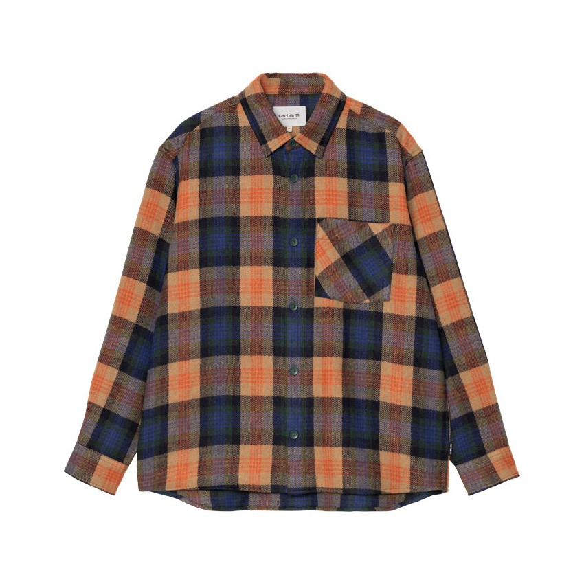 Chemise Homme Carhartt Wip DERN Orange Cloane Vannes I035331 34X