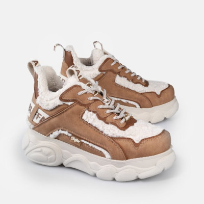 Basket Femme CLD CHAI WARM Marron Cloane vannes 1636023 CLD CHAI WAR