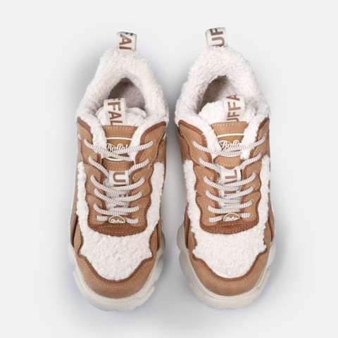 Basket Femme CLD CHAI WARM Marron Cloane vannes 1636023 CLD CHAI WAR