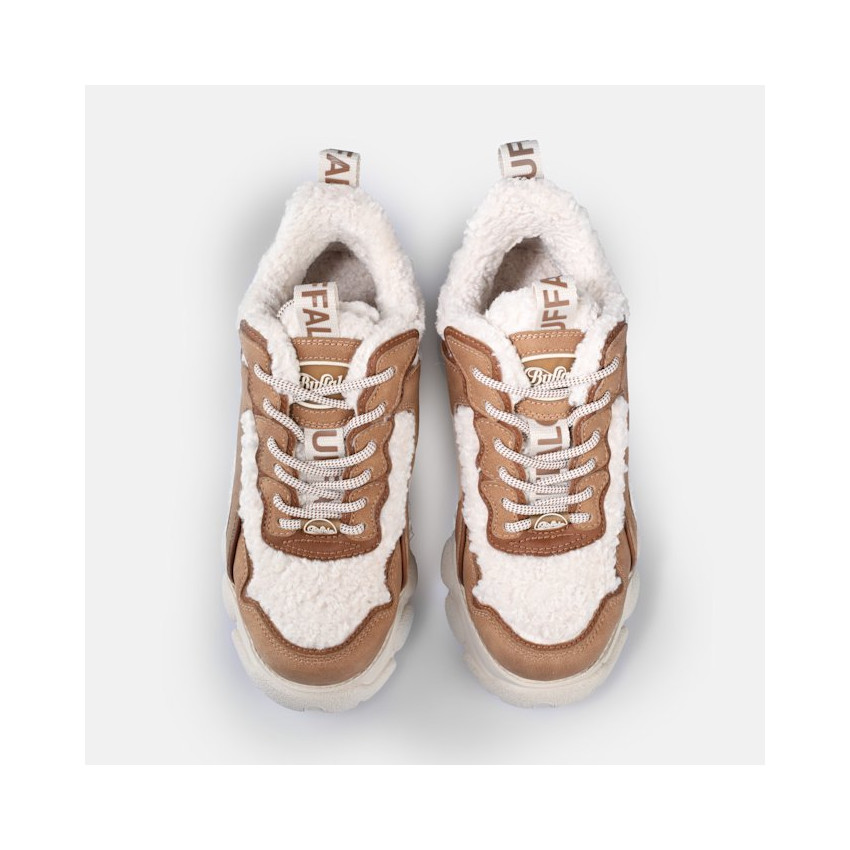 Basket Femme CLD CHAI WARM Marron Cloane vannes 1636023 CLD CHAI WAR