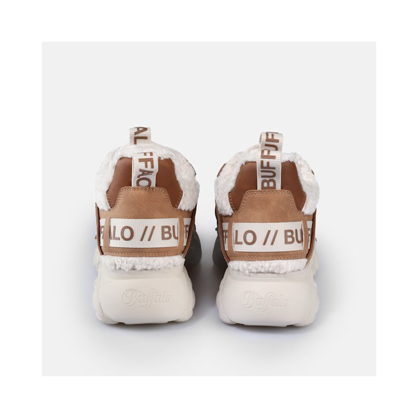 Basket Femme CLD CHAI WARM Marron Cloane vannes 1636023 CLD CHAI WAR