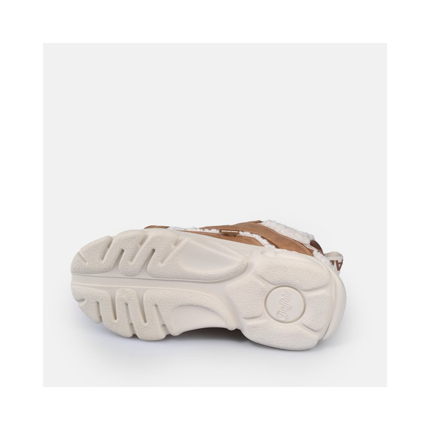 Basket Femme CLD CHAI WARM Marron Cloane vannes 1636023 CLD CHAI WAR