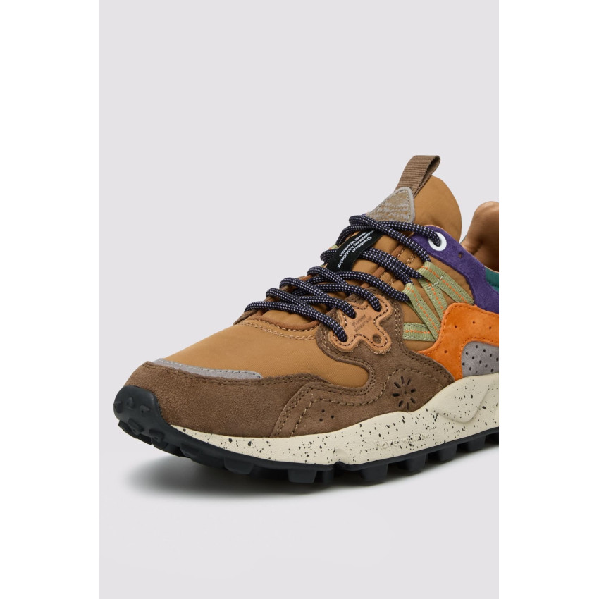 Baskets Homme Flower Moutain YAMANO 3 Taupe Cloane Vannes