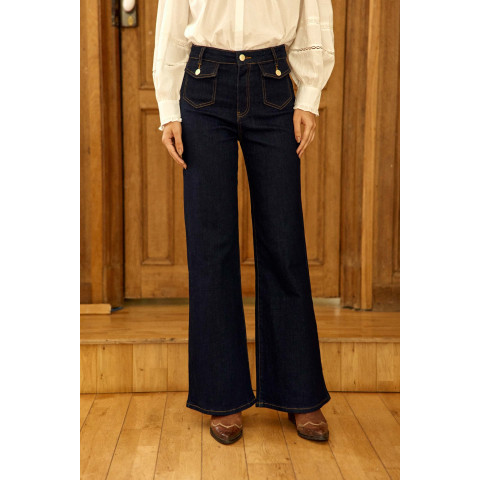 Jeans Femme La Petite Étoile PEYTON Denim Dark Cloane Vannes