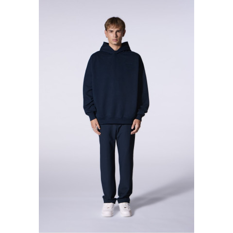 Sweat à Capuche Mixte Gertrude ANTOINE CHROME Bleu Marine Cloane Vannes