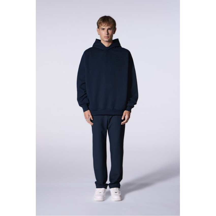 Sweat à Capuche Mixte Gertrude ANTOINE CHROME Bleu Marine Cloane Vannes