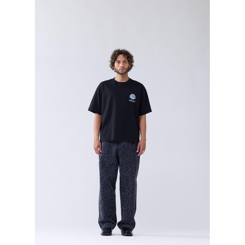 T-Shirt New Amsterdam Homme LINE UP Noir Cloane Vannes