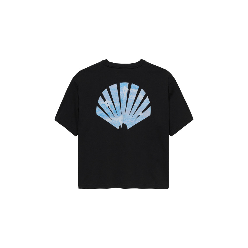 T-Shirt New Amsterdam Homme LINE UP Noir Cloane Vannes