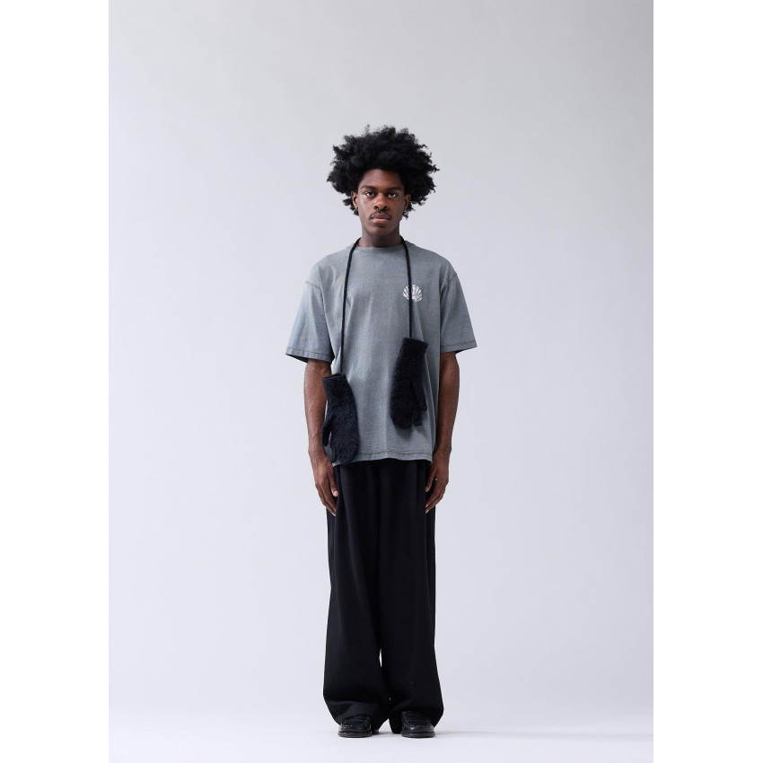 T-Shirt Homme New Amsterdam LACE PRINT LOGO Anthracite Cloane Vannes