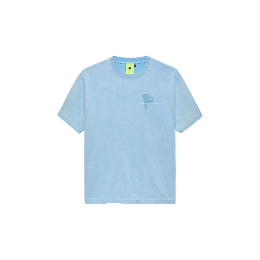 T-Shirt Homme New Amsterdam Surf Association CHAIR Bleu Ciel Cloane Vannes