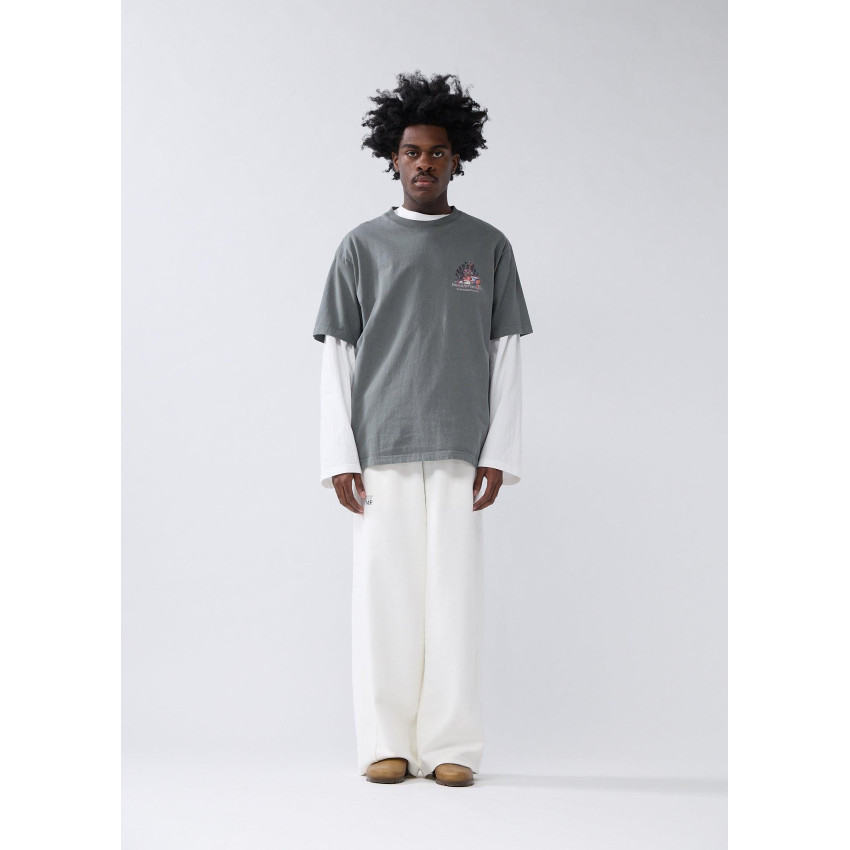 T-Shirt New Amsterdam Homme BUFFET Kaki Cloane Vannes