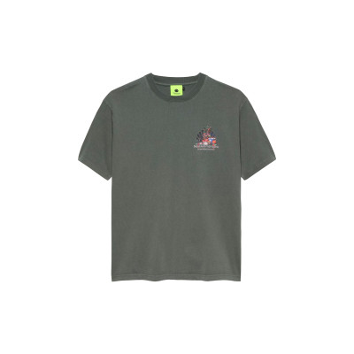 T-Shirt New Amsterdam Homme BUFFET Kaki Cloane Vannes