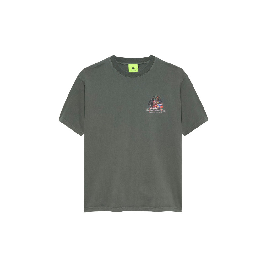 T-Shirt New Amsterdam Homme BUFFET Kaki Cloane Vannes