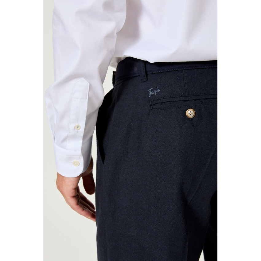 Pantalon Homme PALERME Marine Cloane Vannes PALERME BLE MARINE