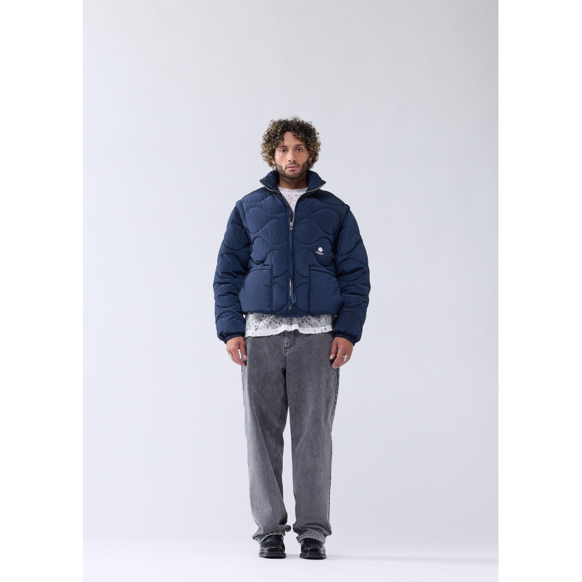 Blouson Homme New Amsterdam DETACHABLE Bleu Marine Cloane Vannes 2502004002