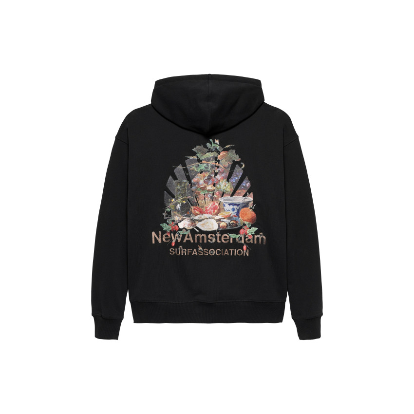 Sweat à Capuche New Amsterdam Homme BUFFET Noir Cloane Vannes 2502113001