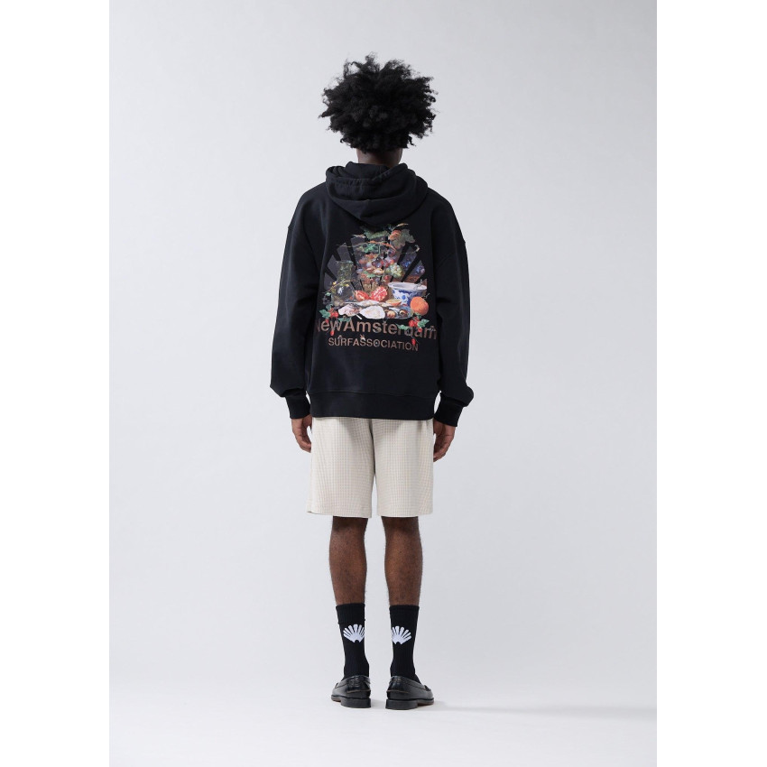 Sweat à Capuche New Amsterdam Homme BUFFET Noir Cloane Vannes 2502113001