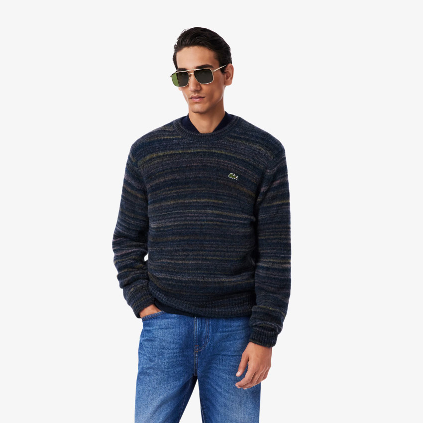 Pull Homme Lacoste DÉGRADÉ Bleu Marine Cloane Vannes AH5221