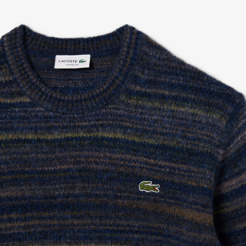 Pull Homme Lacoste DÉGRADÉ Bleu Marine Cloane Vannes AH5221