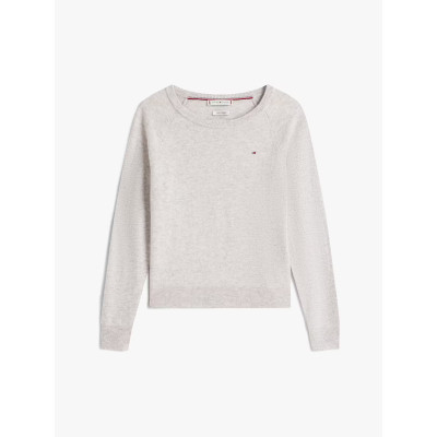 Pull Femme Tommy Hilfiger WOOL CASH Gris Clair Cloane Vannes WW0WW47470 P61