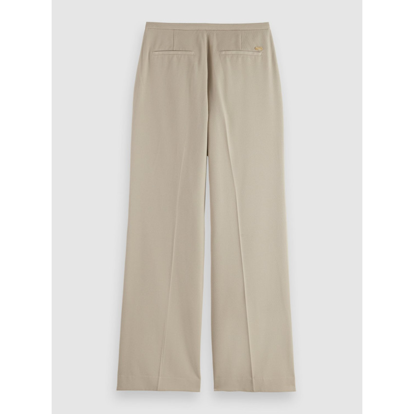 Pantalon Femme Scotch & Soda EDIE HIGH RISE Beige Cloane Vannes