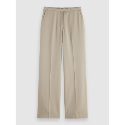 Pantalon Femme Scotch & Soda EDIE HIGH RISE Beige Cloane Vannes