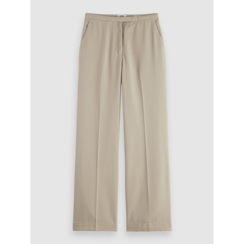 Pantalon Femme Scotch & Soda EDIE HIGH RISE Beige Cloane Vannes