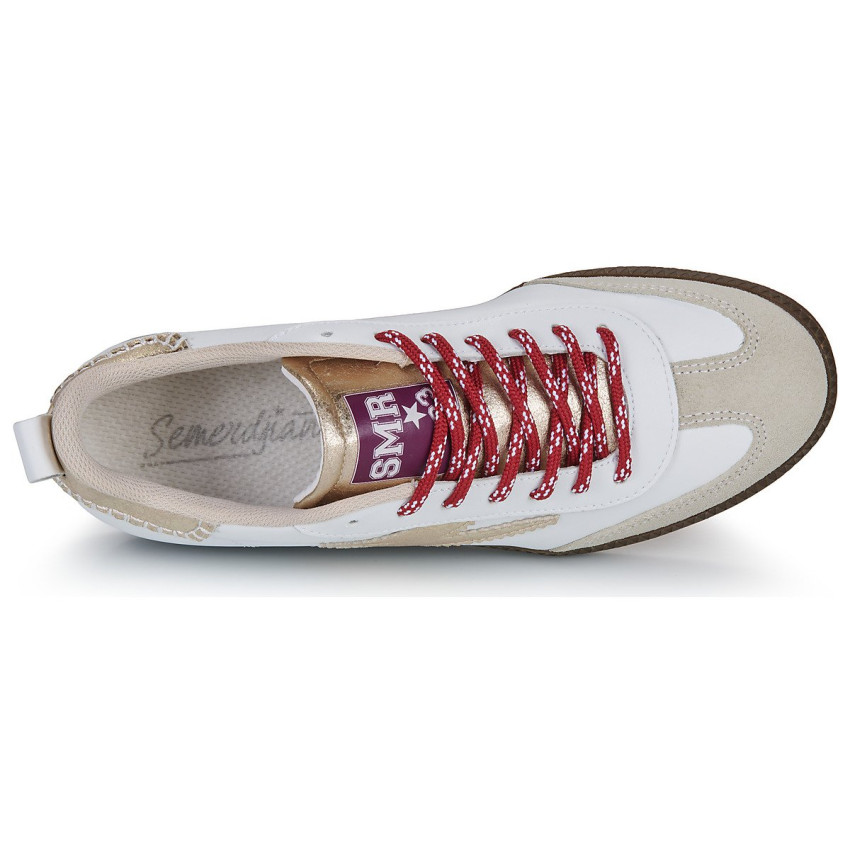 Baskets Semerdjian Femme ASHLEY Blanc Cloane Vannes