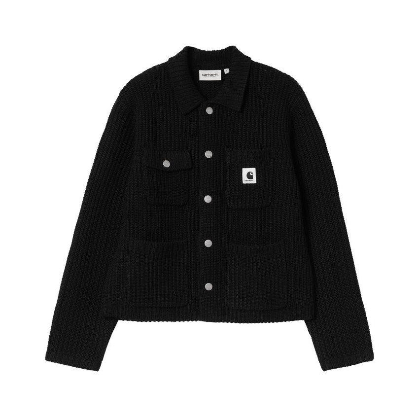 Veste Carhartt Wip Femme MICHIGAN Noir Cloane Vannes I035379 89