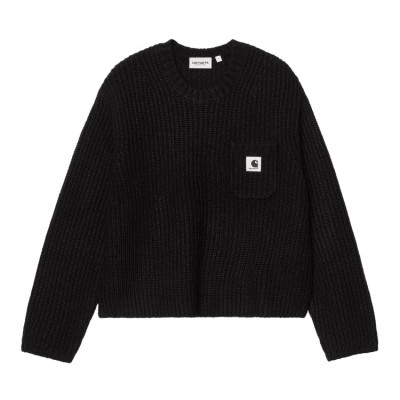 Pull Carhartt Wip Femme MIRA Noir Cloane Vannes