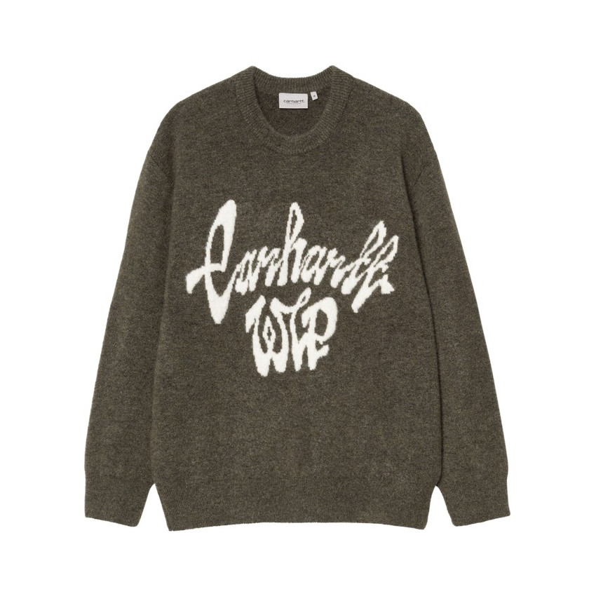 Pull Homme Carhartt Wip CHEDDA Kaki Cloane Vannes I035593 3E0