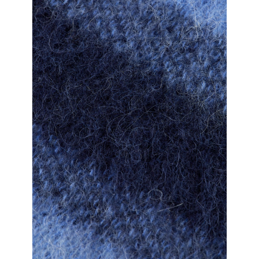 Cardigan Homme ALPACA WOOL Bleu Cloane Vannes 181642 410