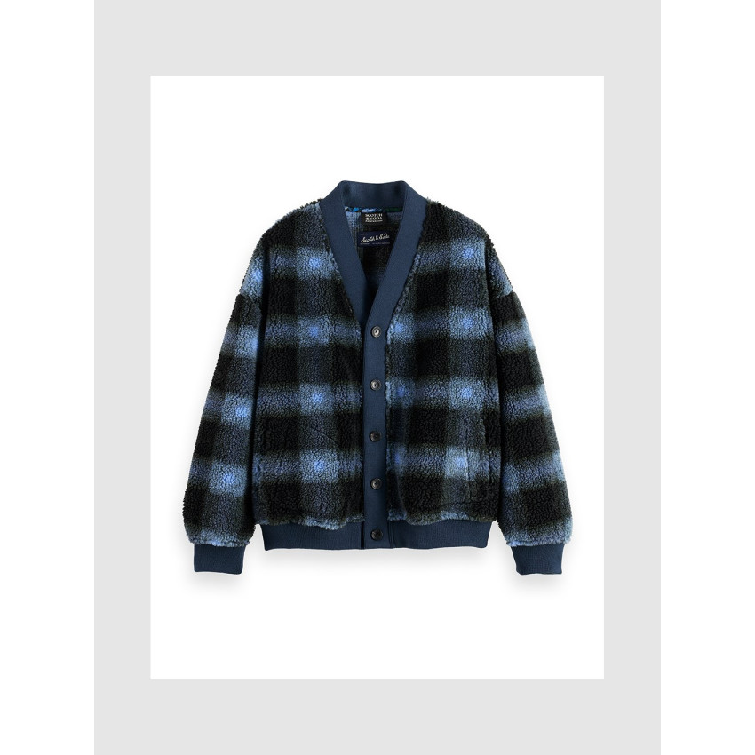 Cardigan Homme POLAR FLEECE Bleu Cloane Vannes 181529 210