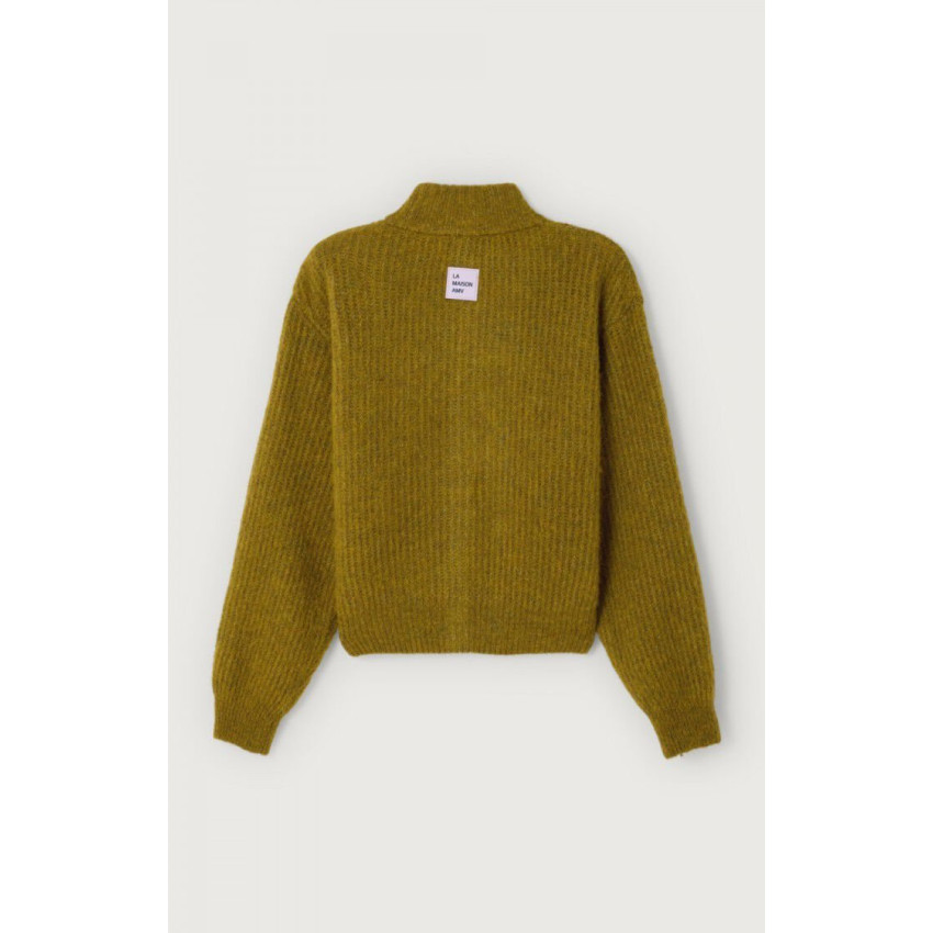 Gilet Femme American Vintage EAST Kaki Cloane Vannes