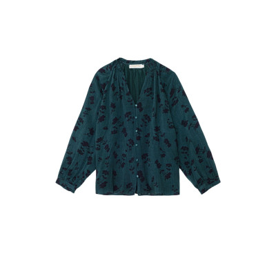 Chemisier La Petite Etoile Femme BEILO Vert Foncé Cloane Vannes