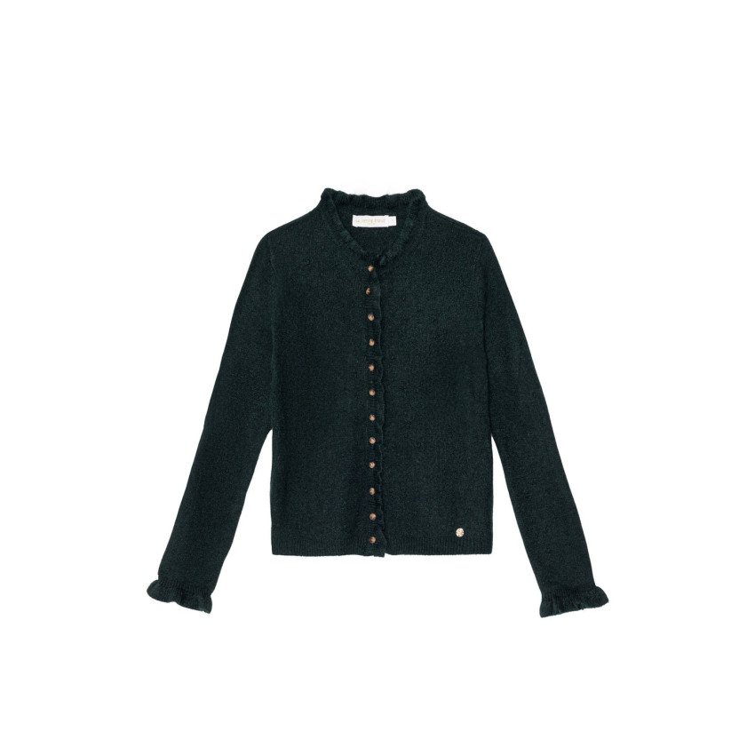 Gilet Femme La Petite Étoile MEATRICE Vert Cloane Vannes